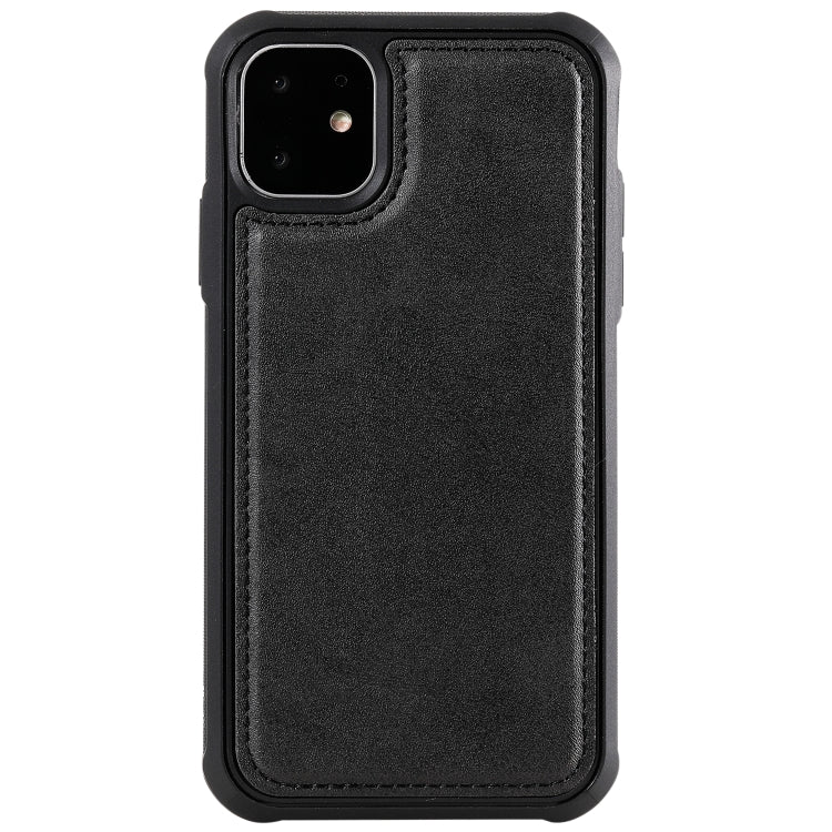 For iPhone 11 Multifunctional Detachable Magnetic Horizontal Flip Leather Case with Card Slots & Holder & Wallet & Photo Frame(Black) - iPhone 11 Cases by buy2fix | Online Shopping UK | buy2fix