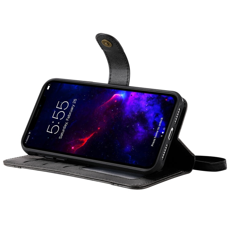 For iPhone 11 Multifunctional Detachable Magnetic Horizontal Flip Leather Case with Card Slots & Holder & Wallet & Photo Frame(Black) - iPhone 11 Cases by buy2fix | Online Shopping UK | buy2fix