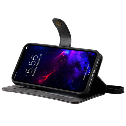 For iPhone 11 Multifunctional Detachable Magnetic Horizontal Flip Leather Case with Card Slots & Holder & Wallet & Photo Frame(Black) - iPhone 11 Cases by buy2fix | Online Shopping UK | buy2fix