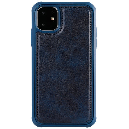 For iPhone 11 Multifunctional Detachable Magnetic Horizontal Flip Leather Case with Card Slots & Holder & Wallet & Photo Frame(Blue) - iPhone 11 Cases by buy2fix | Online Shopping UK | buy2fix