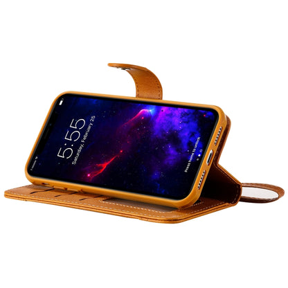 For iPhone 11 Multifunctional Detachable Magnetic Horizontal Flip Leather Case with Card Slots & Holder & Wallet & Photo Frame(Brown) - iPhone 11 Cases by buy2fix | Online Shopping UK | buy2fix
