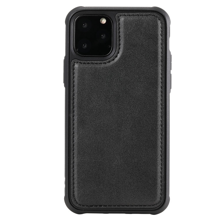 For iPhone 11 Pro Multifunctional Detachable Magnetic Horizontal Flip Leather Case with Card Slots & Holder & Wallet & Photo Frame(Black) - iPhone 11 Pro Cases by buy2fix | Online Shopping UK | buy2fix