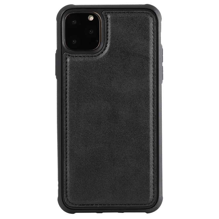 For iPhone 11 Pro Max Multifunctional Detachable Magnetic Horizontal Flip Leather Case with Card Slots & Holder & Wallet & Photo Frame(Black) - iPhone 11 Pro Max Cases by buy2fix | Online Shopping UK | buy2fix