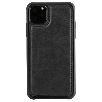 For iPhone 11 Pro Max Multifunctional Detachable Magnetic Horizontal Flip Leather Case with Card Slots & Holder & Wallet & Photo Frame(Black) - iPhone 11 Pro Max Cases by buy2fix | Online Shopping UK | buy2fix