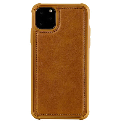 For iPhone 11 Pro Max Multifunctional Detachable Magnetic Horizontal Flip Leather Case with Card Slots & Holder & Wallet & Photo Frame(Brown) - iPhone 11 Pro Max Cases by buy2fix | Online Shopping UK | buy2fix