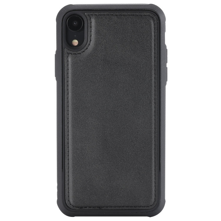 For iPhone XR Multifunctional Detachable Magnetic Horizontal Flip Leather Case with Card Slots & Holder & Wallet & Photo Frame(Black) - More iPhone Cases by buy2fix | Online Shopping UK | buy2fix