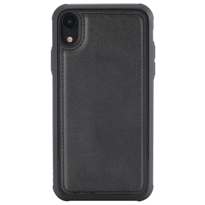 For iPhone XR Multifunctional Detachable Magnetic Horizontal Flip Leather Case with Card Slots & Holder & Wallet & Photo Frame(Black) - More iPhone Cases by buy2fix | Online Shopping UK | buy2fix