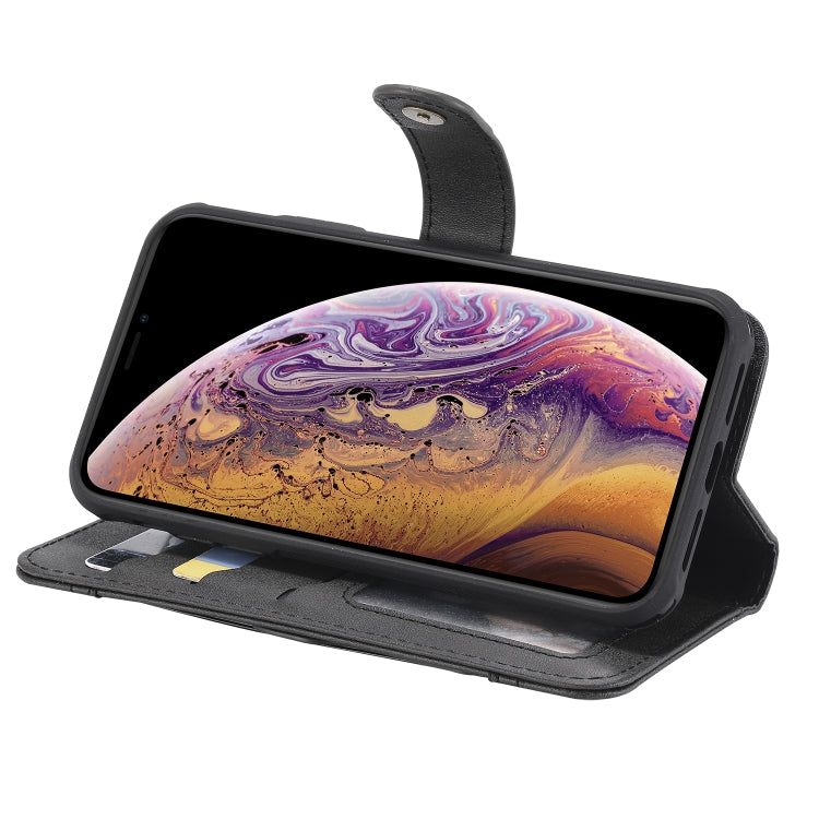 For iPhone XR Multifunctional Detachable Magnetic Horizontal Flip Leather Case with Card Slots & Holder & Wallet & Photo Frame(Black) - More iPhone Cases by buy2fix | Online Shopping UK | buy2fix