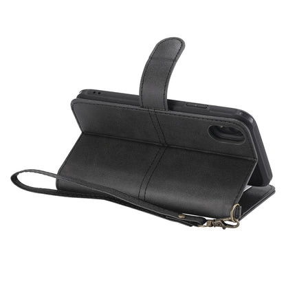 For iPhone XR Multifunctional Detachable Magnetic Horizontal Flip Leather Case with Card Slots & Holder & Wallet & Photo Frame(Black) - More iPhone Cases by buy2fix | Online Shopping UK | buy2fix
