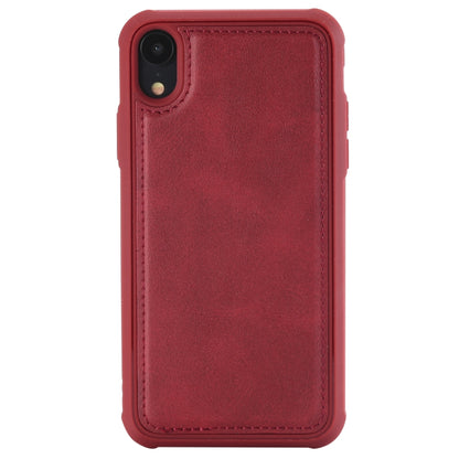For iPhone XR Multifunctional Detachable Magnetic Horizontal Flip Leather Case with Card Slots & Holder & Wallet & Photo Frame(Red) - More iPhone Cases by buy2fix | Online Shopping UK | buy2fix