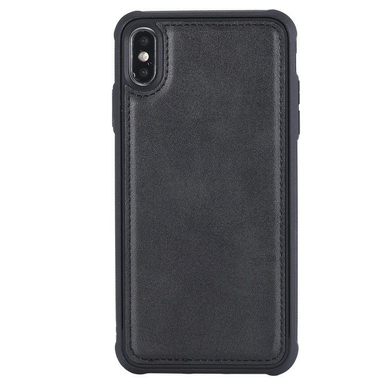 For iPhone XS Max Multifunctional Detachable Magnetic Horizontal Flip Leather Case with Card Slots & Holder & Wallet & Photo Frame(Black) - More iPhone Cases by buy2fix | Online Shopping UK | buy2fix