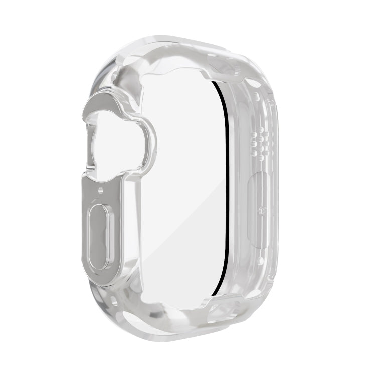 For Apple Watch 8 / 7 41mm All-inclusive Plating TPU Shockproof Case(Silvery) - Watch Cases by buy2fix | Online Shopping UK | buy2fix