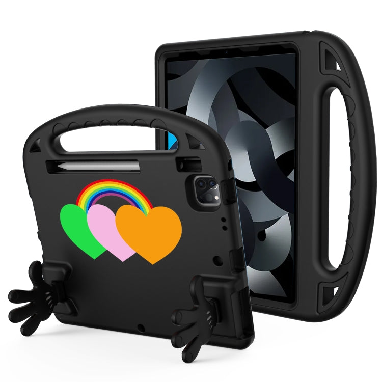 For iPad Air 2022/ 2020 10.9 Love Small Palm Holder EVA Tablet Case(Black) - iPad Air (2022) / (2020) 10.9 Cases by buy2fix | Online Shopping UK | buy2fix