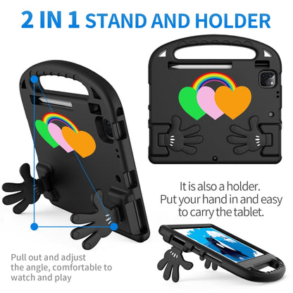 For iPad Air 2022/ 2020 10.9 Love Small Palm Holder EVA Tablet Case(Black) - iPad Air (2022) / (2020) 10.9 Cases by buy2fix | Online Shopping UK | buy2fix