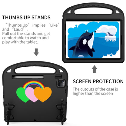 For iPad Air 2022/ 2020 10.9 Love Small Palm Holder EVA Tablet Case(Black) - iPad Air (2022) / (2020) 10.9 Cases by buy2fix | Online Shopping UK | buy2fix
