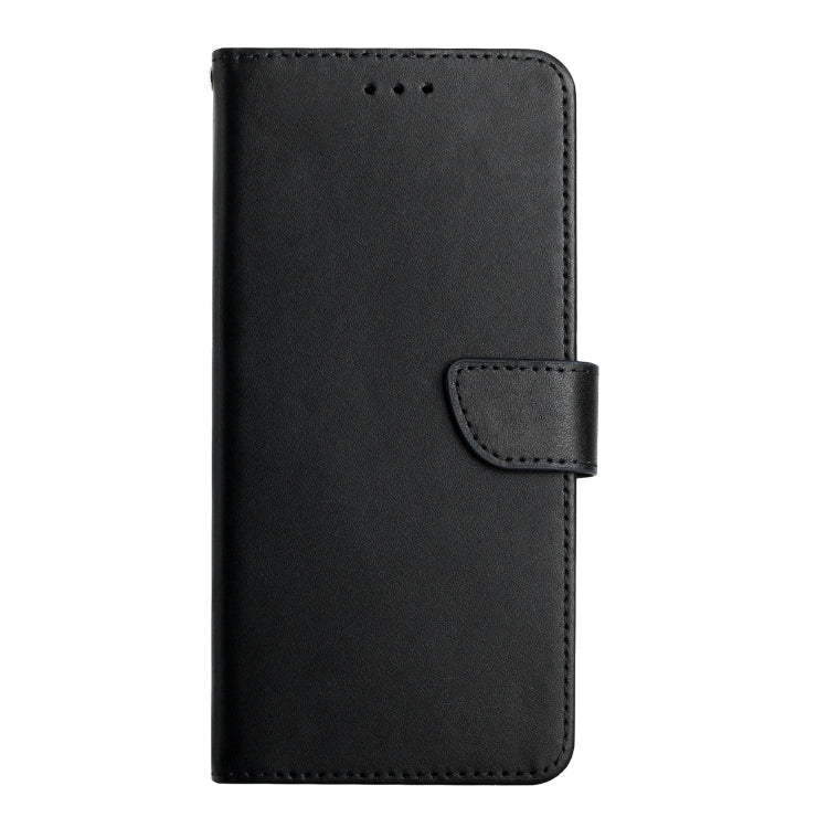 For Motorola Edge 30 Ultra/Moto X30 Pro Genuine Leather Fingerprint-proof Flip Phone Case(Black) - Motorola Cases by buy2fix | Online Shopping UK | buy2fix