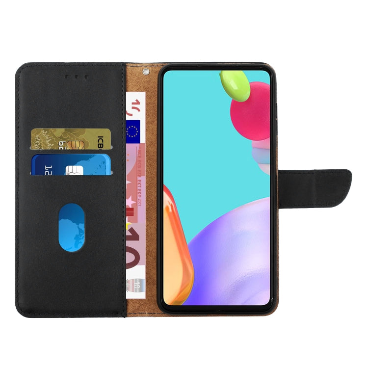 For Motorola Edge 30 Ultra/Moto X30 Pro Genuine Leather Fingerprint-proof Flip Phone Case(Black) - Motorola Cases by buy2fix | Online Shopping UK | buy2fix