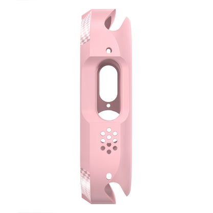 Carbon Fiber Shockproof Case For Apple Watch Series 8&7 41mm(Pink) - Watch Cases by buy2fix | Online Shopping UK | buy2fix