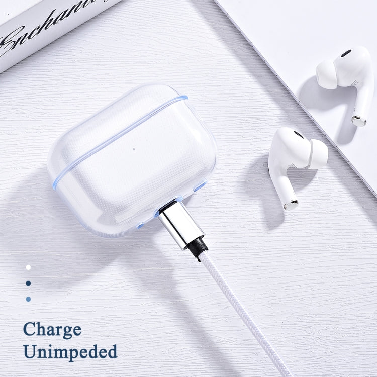 For AirPods Pro 2 Earphone Transparent TPU Protective Case - For AirPods Pro 2 by buy2fix | Online Shopping UK | buy2fix