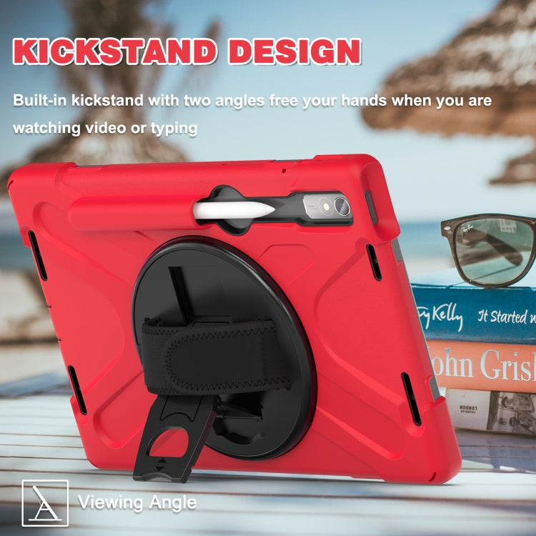 For Lenovo Pad Pro 11.2 2022 TB-138FC/132FU Silicone + PC Protective Tablet Case(Red) - Lenovo by buy2fix | Online Shopping UK | buy2fix