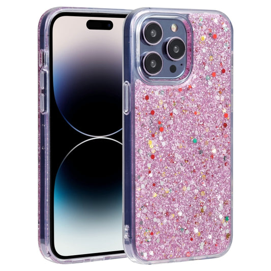 For iPhone 14 Pro Max DFANS DESIGN Starlight Shining TPU+PC Phone Case(Pink) - iPhone 14 Pro Max Cases by DFANS DESIGN | Online Shopping UK | buy2fix