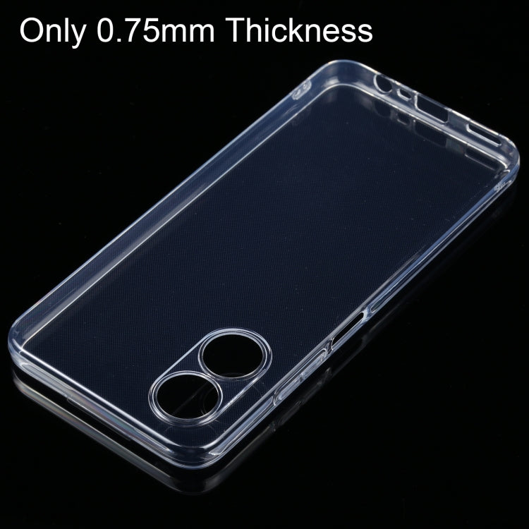 For OPPO A17 Ultra-thin Transparent TPU Phone Case - OPPO Cases by buy2fix | Online Shopping UK | buy2fix