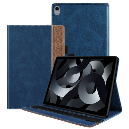 For iPad 2025 / 2022 Splicing Series Tablet PC Leather Case(Royal Blue) - iPad 2025 / 2022 Cases by buy2fix | Online Shopping UK | buy2fix