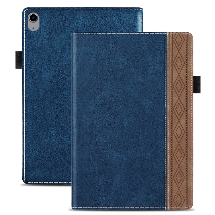 For iPad 2025 / 2022 Splicing Series Tablet PC Leather Case(Royal Blue) - iPad 2025 / 2022 Cases by buy2fix | Online Shopping UK | buy2fix