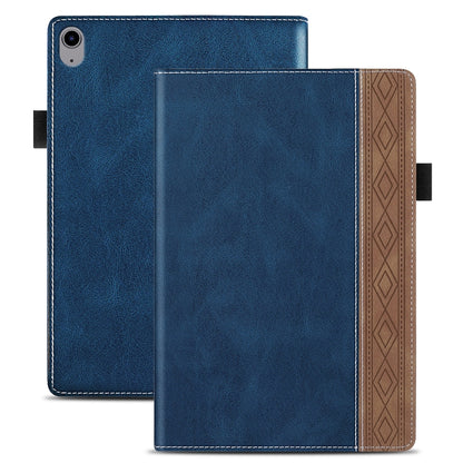 For iPad 2025 / 2022 Splicing Series Tablet PC Leather Case(Royal Blue) - iPad 2025 / 2022 Cases by buy2fix | Online Shopping UK | buy2fix