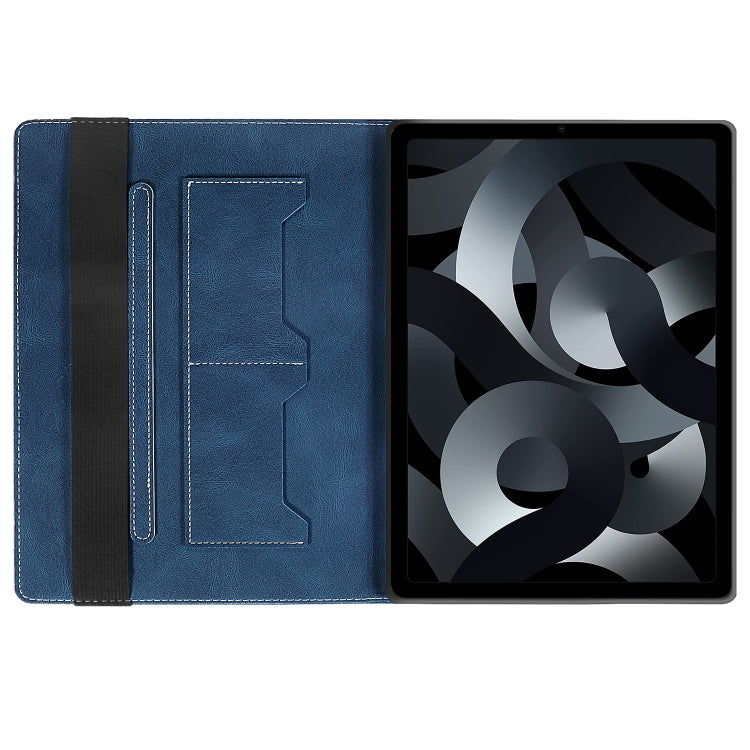 For iPad 2025 / 2022 Splicing Series Tablet PC Leather Case(Royal Blue) - iPad 2025 / 2022 Cases by buy2fix | Online Shopping UK | buy2fix
