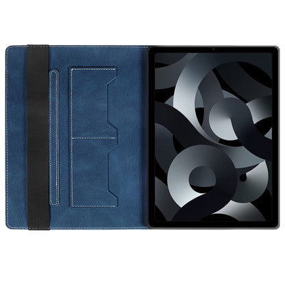 For iPad 2025 / 2022 Splicing Series Tablet PC Leather Case(Royal Blue) - iPad 2025 / 2022 Cases by buy2fix | Online Shopping UK | buy2fix