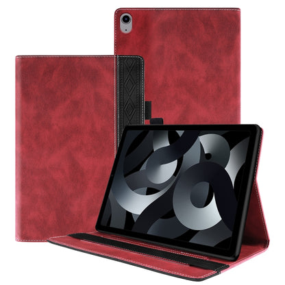 For iPad 2025 / 2022 Splicing Series Tablet PC Leather Case(Red) - iPad 2025 / 2022 Cases by buy2fix | Online Shopping UK | buy2fix