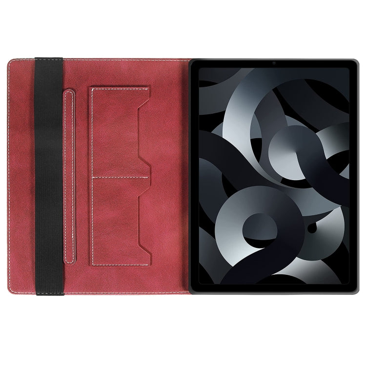 For iPad 2025 / 2022 Splicing Series Tablet PC Leather Case(Red) - iPad 2025 / 2022 Cases by buy2fix | Online Shopping UK | buy2fix