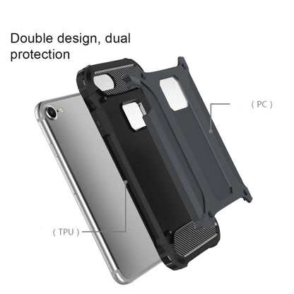 For iPhone 8 Magic Armor TPU + PC Combination Phone Case(Black) by buy2fix