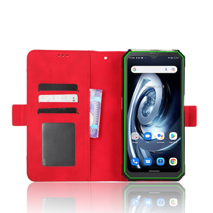 For Blackview BV7100 Skin Feel Calf Texture Card Slots Leather Phone Case(Red) - More Brand by buy2fix | Online Shopping UK | buy2fix