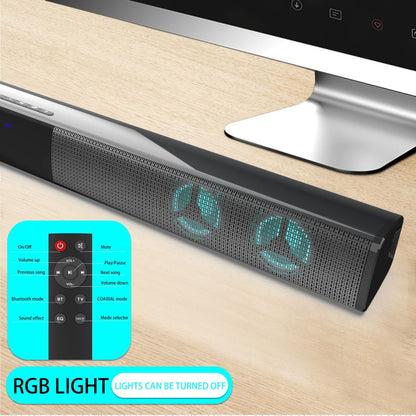 BS-28E RGB Colorful Atmosphere Light Bluetooth Speaker - Desktop Speaker by buy2fix | Online Shopping UK | buy2fix