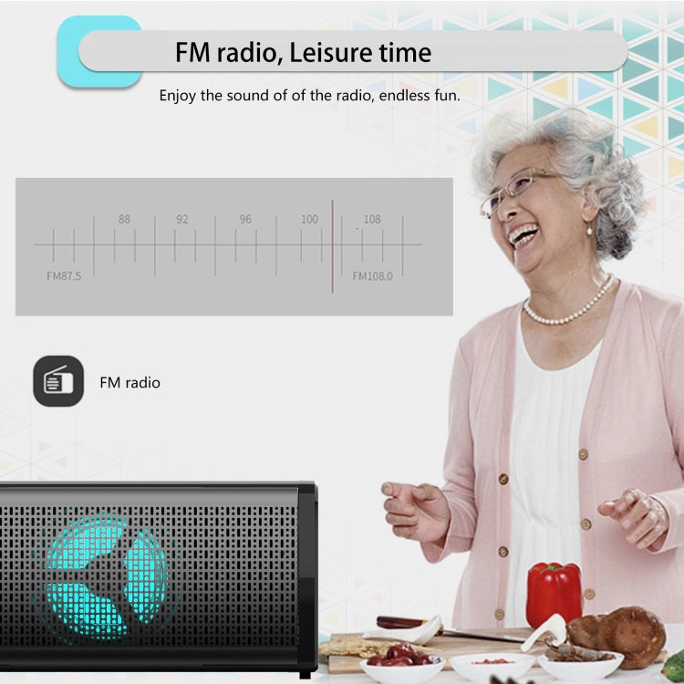 BS-28E RGB Colorful Atmosphere Light Bluetooth Speaker - Desktop Speaker by buy2fix | Online Shopping UK | buy2fix