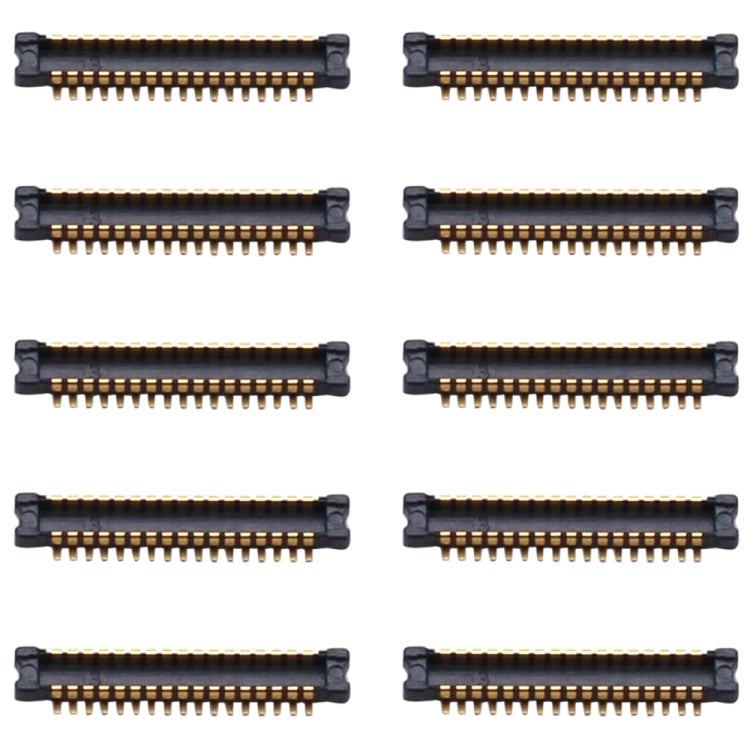 For Samsung Galaxy A10 SM-A105 10pcs Charging FPC Connector On Motherboard - FPC Connector by buy2fix | Online Shopping UK | buy2fix