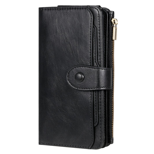 For iPhone XS Max Multifunctional Retro Detachable Magnetic Horizontal Flip Leather Case with Card Slots & Holder & Wallet & Photo Frame(Black) - More iPhone Cases by buy2fix | Online Shopping UK | buy2fix