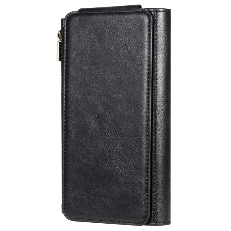 For iPhone XS Max Multifunctional Retro Detachable Magnetic Horizontal Flip Leather Case with Card Slots & Holder & Wallet & Photo Frame(Black) - More iPhone Cases by buy2fix | Online Shopping UK | buy2fix