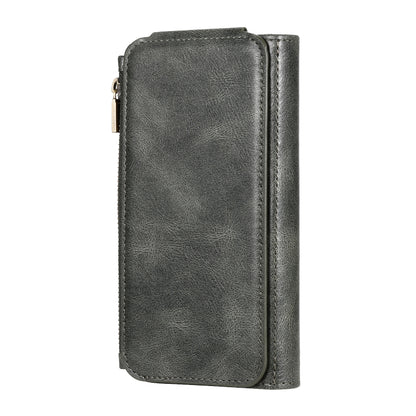 For iPhone 11 Multifunctional Retro Detachable Magnetic Horizontal Flip Leather Case with Card Slots & Holder & Wallet & Photo Frame(Dark Green) - iPhone 11 Cases by buy2fix | Online Shopping UK | buy2fix