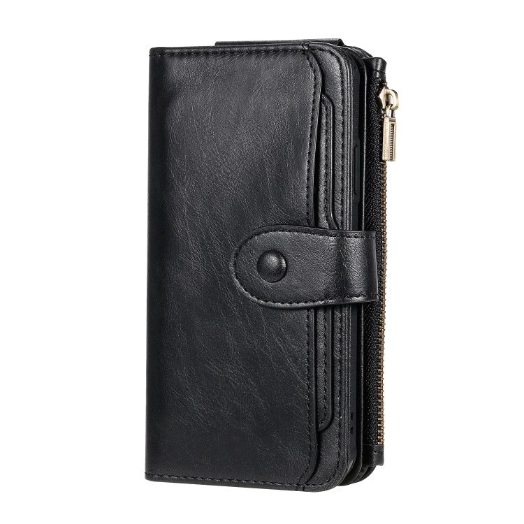 For iPhone 11 Multifunctional Retro Detachable Magnetic Horizontal Flip Leather Case with Card Slots & Holder & Wallet & Photo Frame(Black) - iPhone 11 Cases by buy2fix | Online Shopping UK | buy2fix
