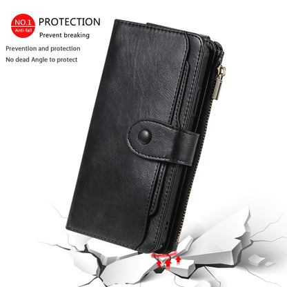 For iPhone 11 Pro Max Multifunctional Retro Detachable Magnetic Horizontal Flip Leather Case with Card Slots & Holder & Wallet & Photo Frame(Black) - iPhone 11 Pro Max Cases by buy2fix | Online Shopping UK | buy2fix