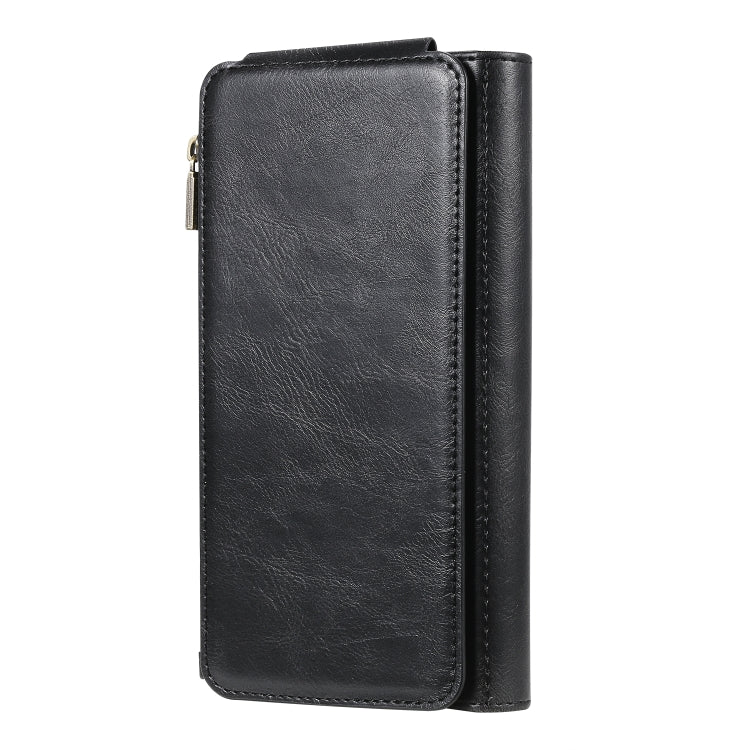 For iPhone 11 Pro Max Multifunctional Retro Detachable Magnetic Horizontal Flip Leather Case with Card Slots & Holder & Wallet & Photo Frame(Black) - iPhone 11 Pro Max Cases by buy2fix | Online Shopping UK | buy2fix