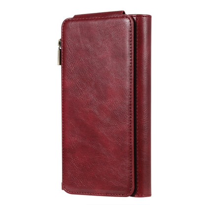 For iPhone 11 Pro Max Multifunctional Retro Detachable Magnetic Horizontal Flip Leather Case with Card Slots & Holder & Wallet & Photo Frame(Red) - iPhone 11 Pro Max Cases by buy2fix | Online Shopping UK | buy2fix