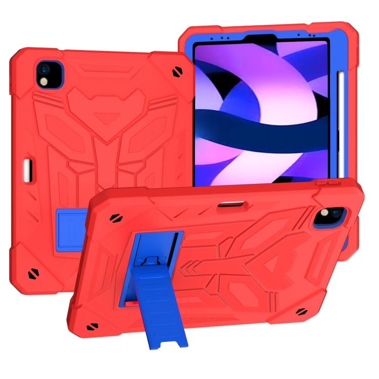 For iPad Pro 11 2018/2020/2021 Bumblebee Silicone+PC Shockproof Tablet Case with Holder(Red) - iPad Pro 11 (2022/2021) Cases by buy2fix | Online Shopping UK | buy2fix