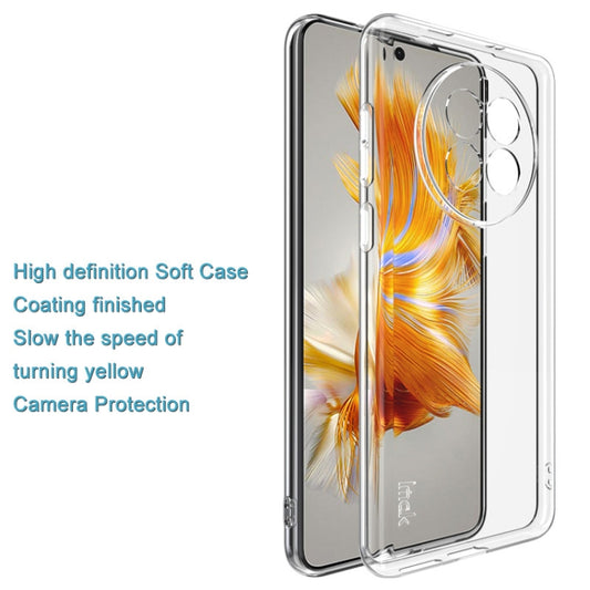 For Huawei Mate 50 imak UX-10 Series Shockproof TPU Phone Case(Transparent) by imak