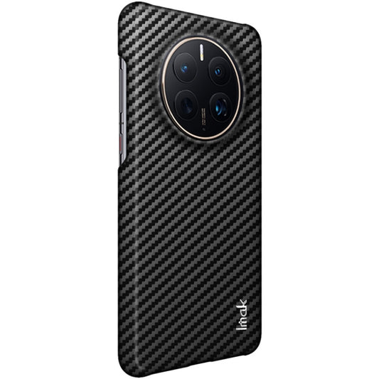 For Huawei Mate 50 imak Ruiyi Series Carbon Fiber PU + PC Phone Case by imak