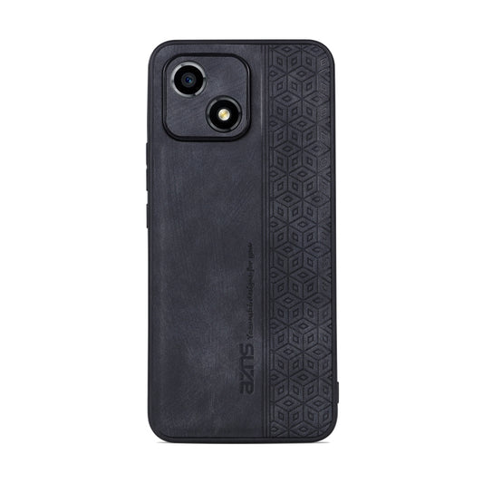For Honor Play 30 AZNS 3D Embossed Skin Feel Phone Case(Black) by AZNS