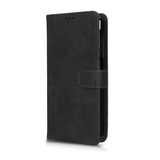 For Blackview BV7100 Skin Feel Magnetic Flip Leather Phone Case(Black) by buy2fix